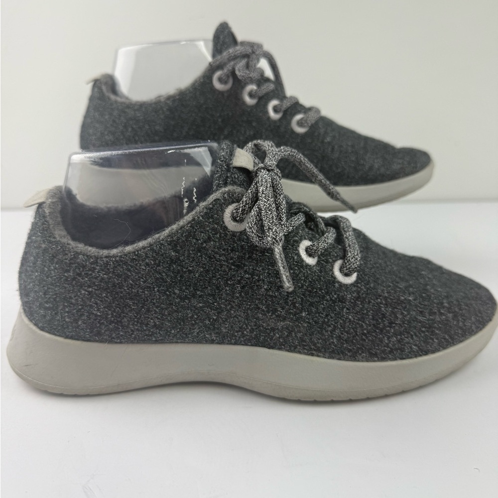 Allbirds Womens 8 Wool Runners Natural Gray Athletic Shoe Lace Up